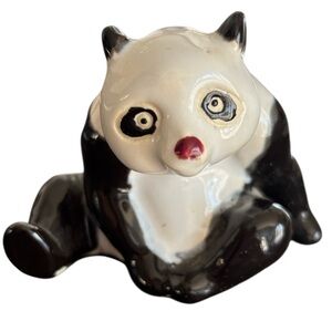 Vintage Panda Bear  Figurine